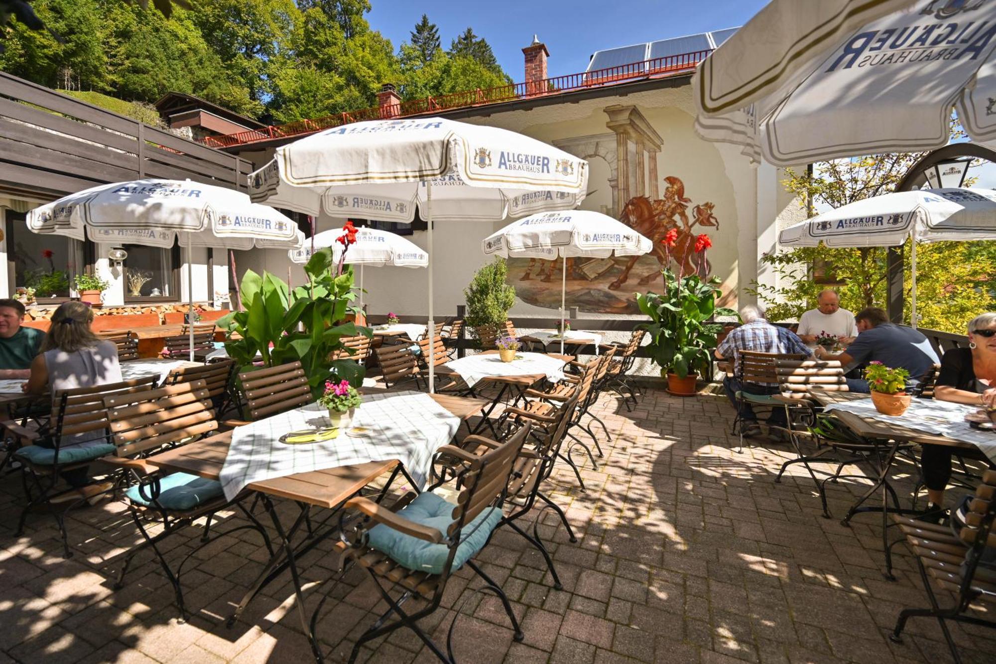Hotel Restaurant Fruehlingsgarten Füssen Eksteriør billede