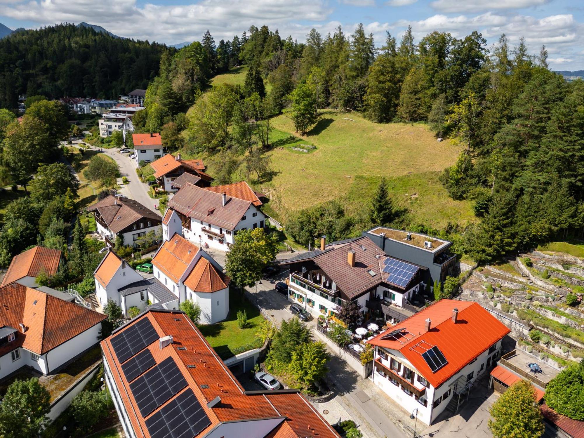 Hotel Restaurant Fruehlingsgarten Füssen Eksteriør billede