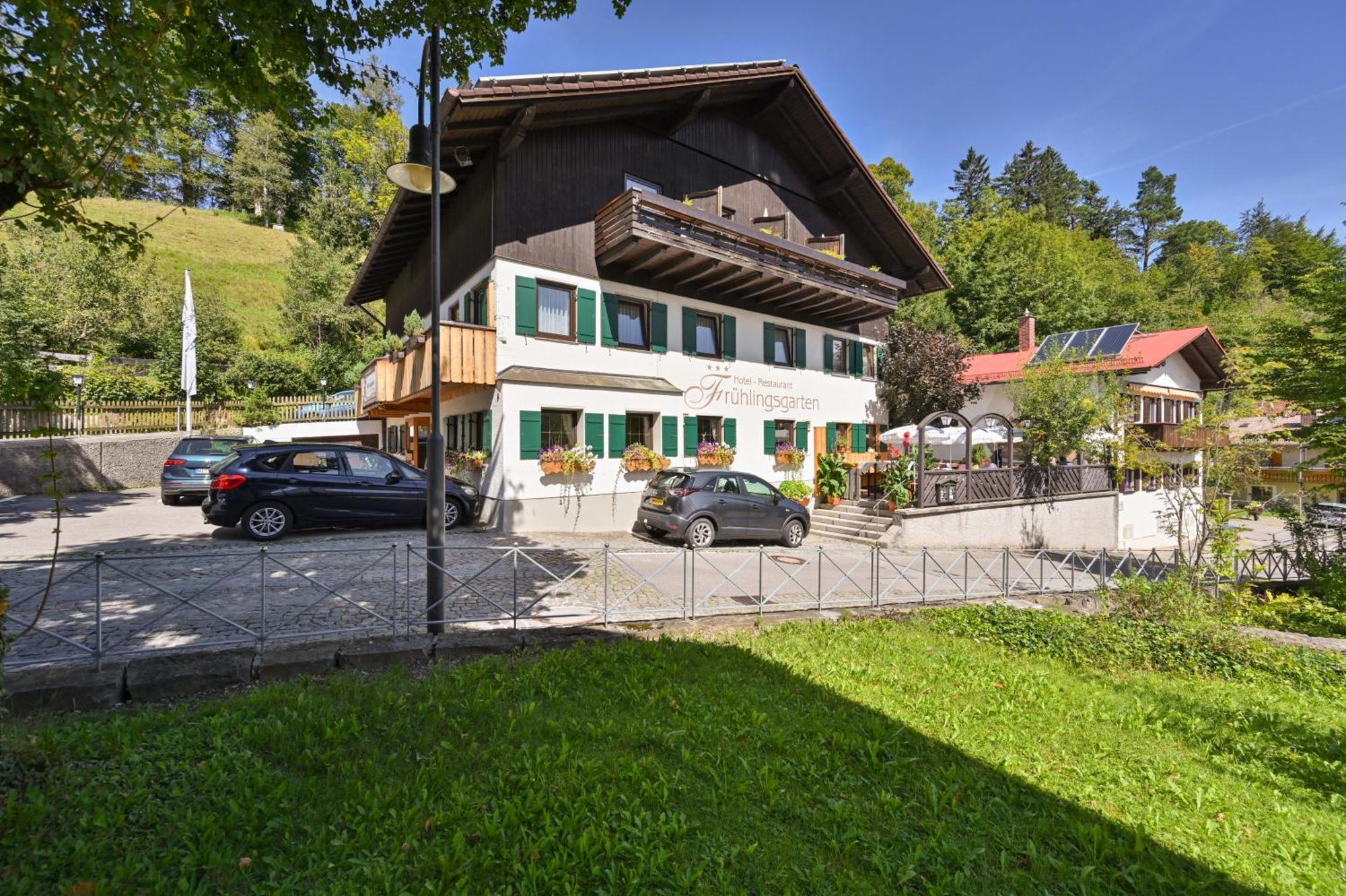 Hotel Restaurant Fruehlingsgarten Füssen Eksteriør billede